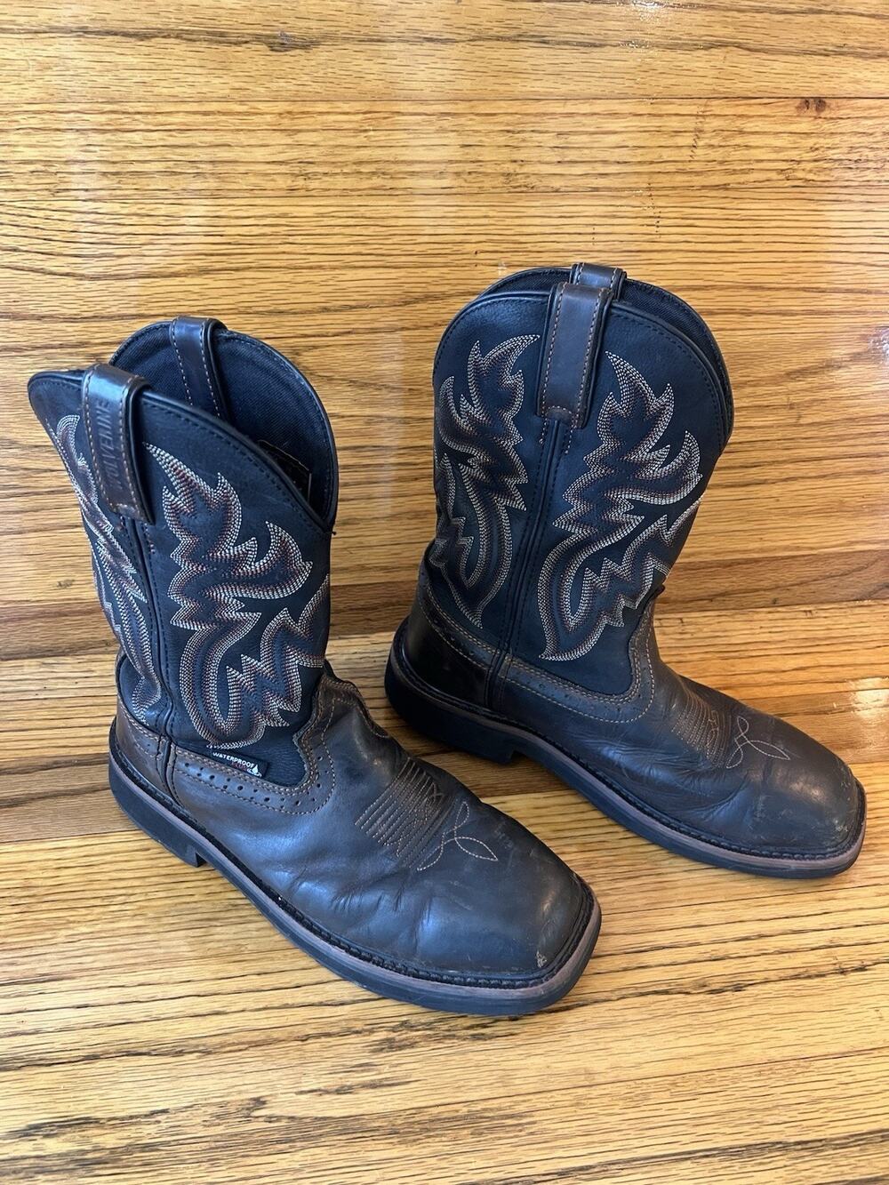 Wolverine - Men's Rancher Boots, Dark Brown And Black, Size 8M
